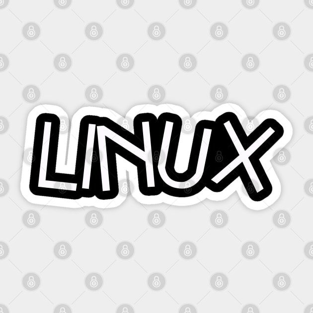 LINUX Sticker by guicsilva@gmail.com